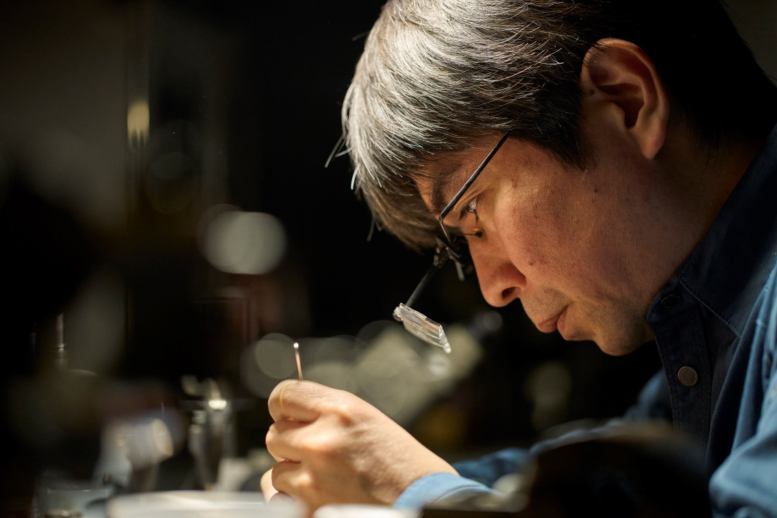 TIME AND AN OBJECT WHOSE MECHANICAL MOVEMENT HAS ITS OWN INTRINSIC BEAUTY