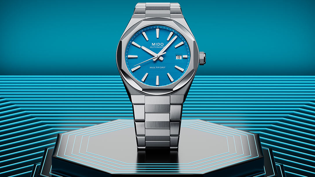 MIDO Multifort 8 One Crown Brings Geometric Sportiness to the Wrist